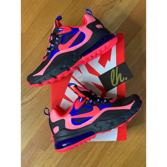 Size 5y Nike Air Max 270 React GS "Sunset Pulse" - Picture 5 of 5